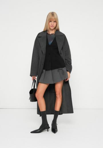 Шерстяное пальто