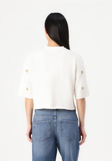 Вязаный жилет