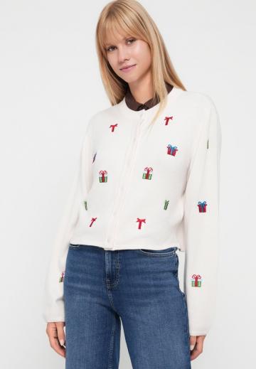 Жаккардовая кофта