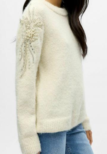 Длинный пуловер