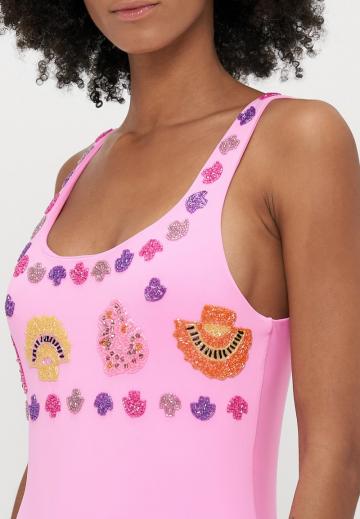 Слитный купальник