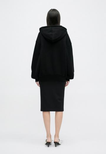 Пуловер с капюшоном