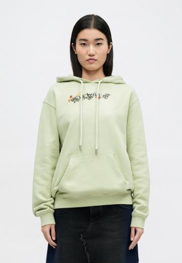 Пуловер с капюшоном