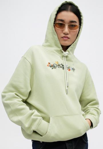 Пуловер с капюшоном