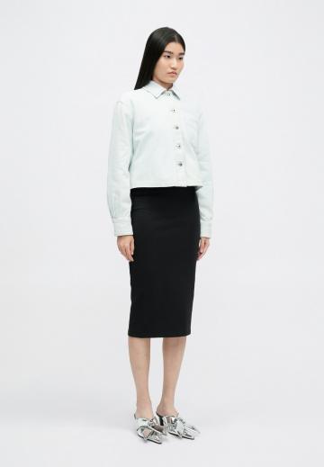 Джинсовая блузка