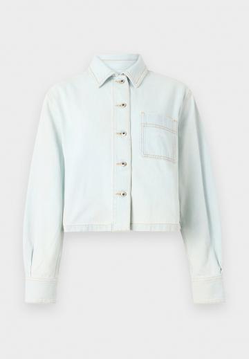 Джинсовая блузка