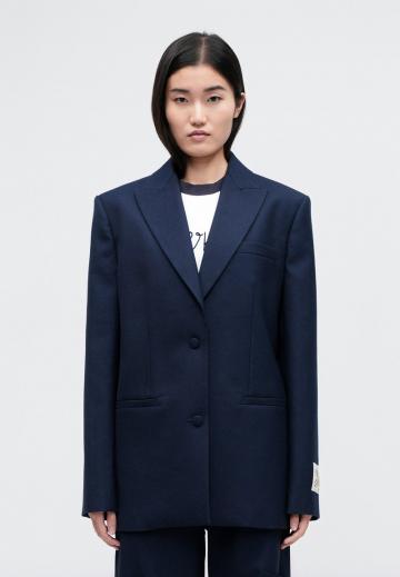 Длинный блейзер