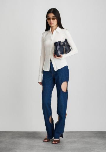 Прямые джинсы