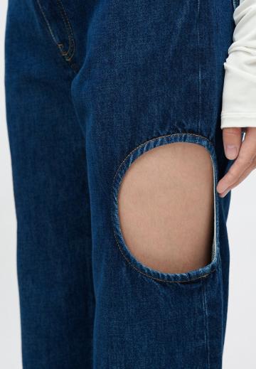 Прямые джинсы