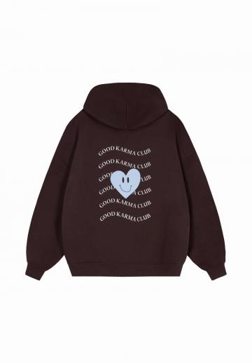 Пуловер с капюшоном