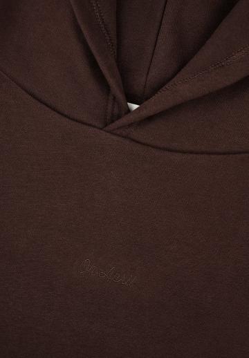 Пуловер с капюшоном