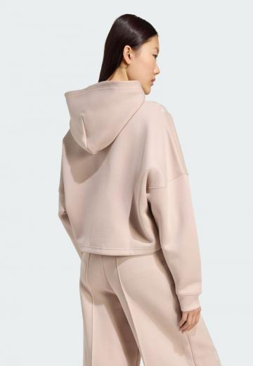 Пуловер с капюшоном