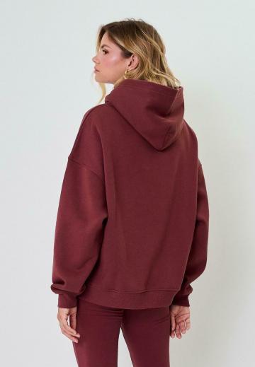 Пуловер с капюшоном