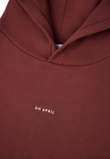 Пуловер с капюшоном