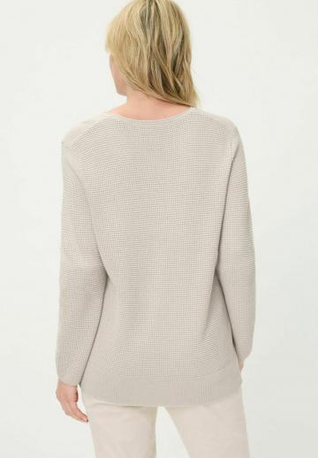 Длинный пуловер