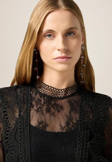 Кружевная блузка