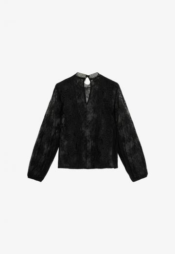 Кружевная блузка