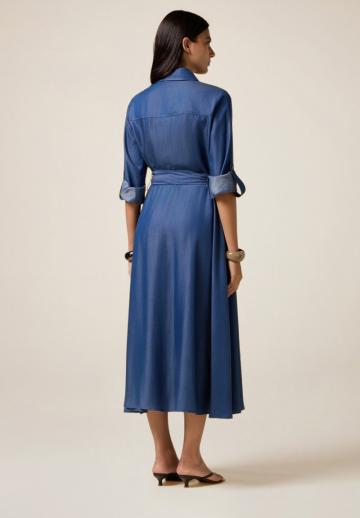 Джинсовое платье