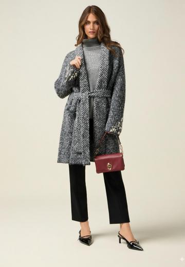 Длинный кардиган