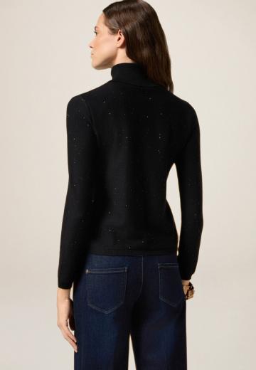 Пуловер с рукавом три четверти