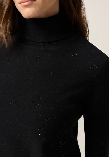 Пуловер с рукавом три четверти