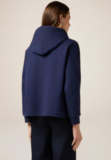 Пуловер с капюшоном