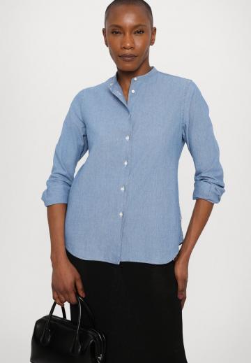 Джинсовая блузка