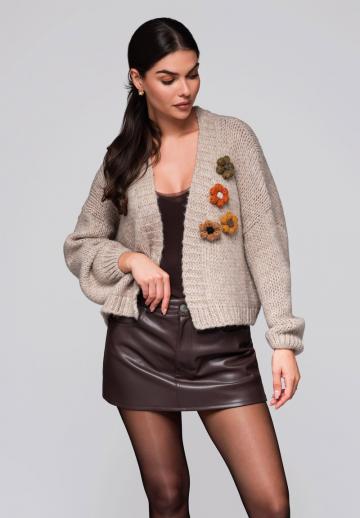 Вязаная кофта