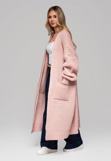 Длинный жилет