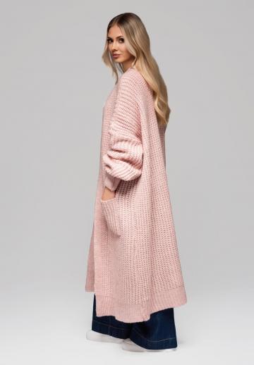 Длинный жилет