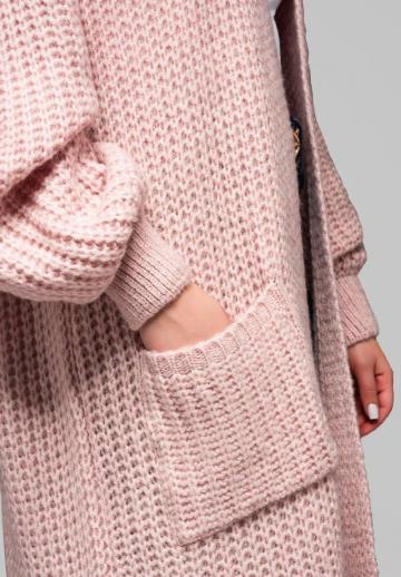 Длинный жилет