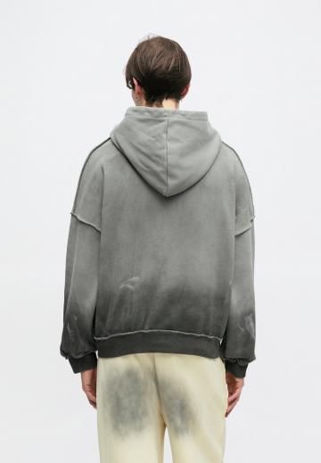 Пуловер с капюшоном