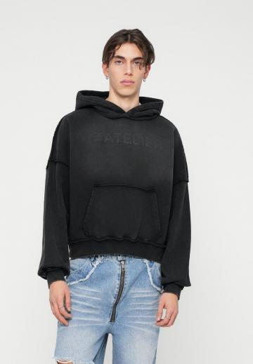 Пуловер с капюшоном