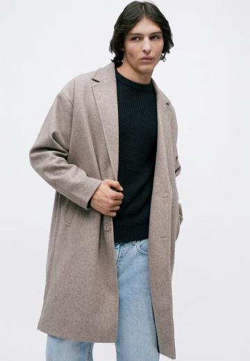 Шерстяное пальто