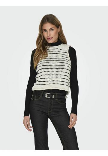 Пуловер без рукавов