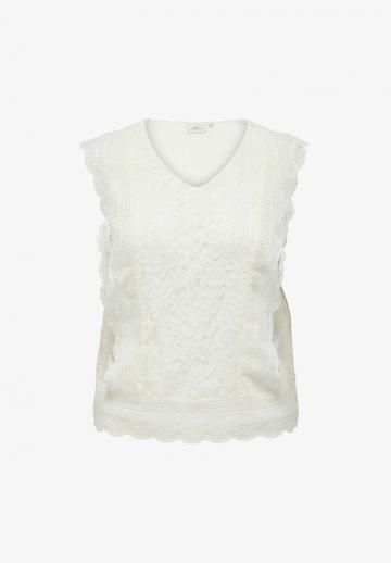 Блузка без рукавов