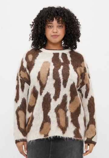 Длинный пуловер