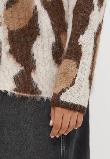 Длинный пуловер