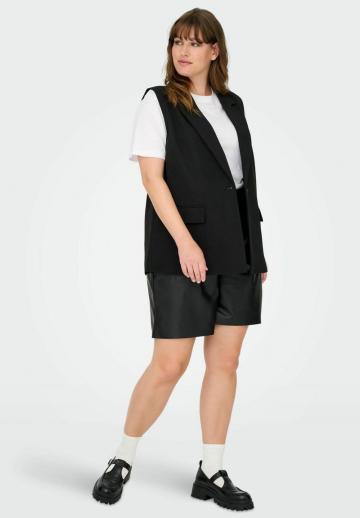 Длинный жилет