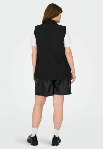 Длинный жилет