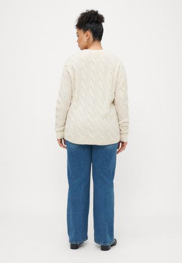 Длинный пуловер