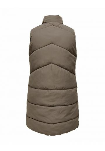 Длинный жилет