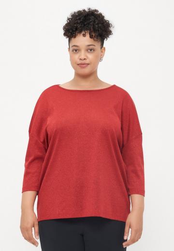 Длинный пуловер