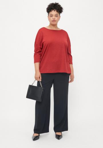 Длинный пуловер