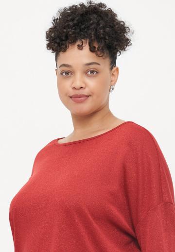 Длинный пуловер