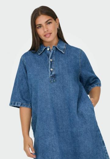 Джинсовое платье