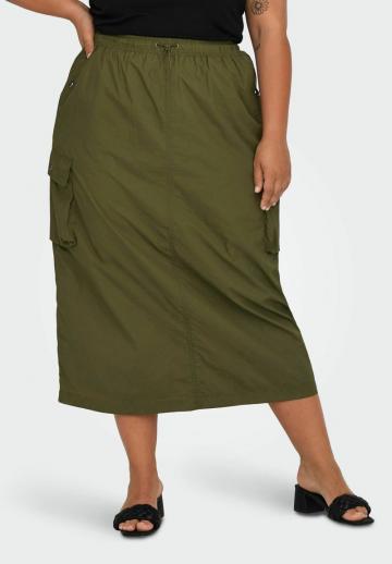 Юбка с накладными карманами
