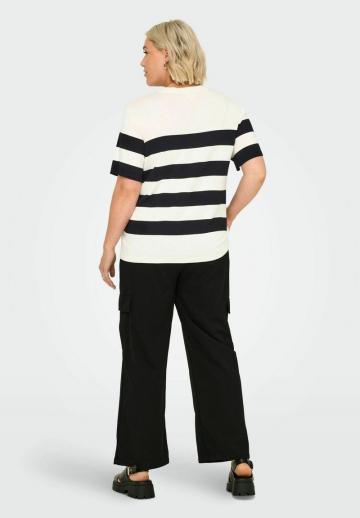 Пуловер с коротким рукавом