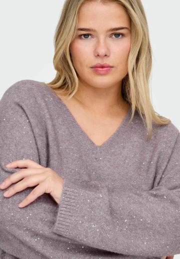 Длинный пуловер