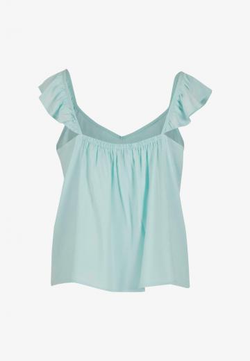 Блузка без рукавов